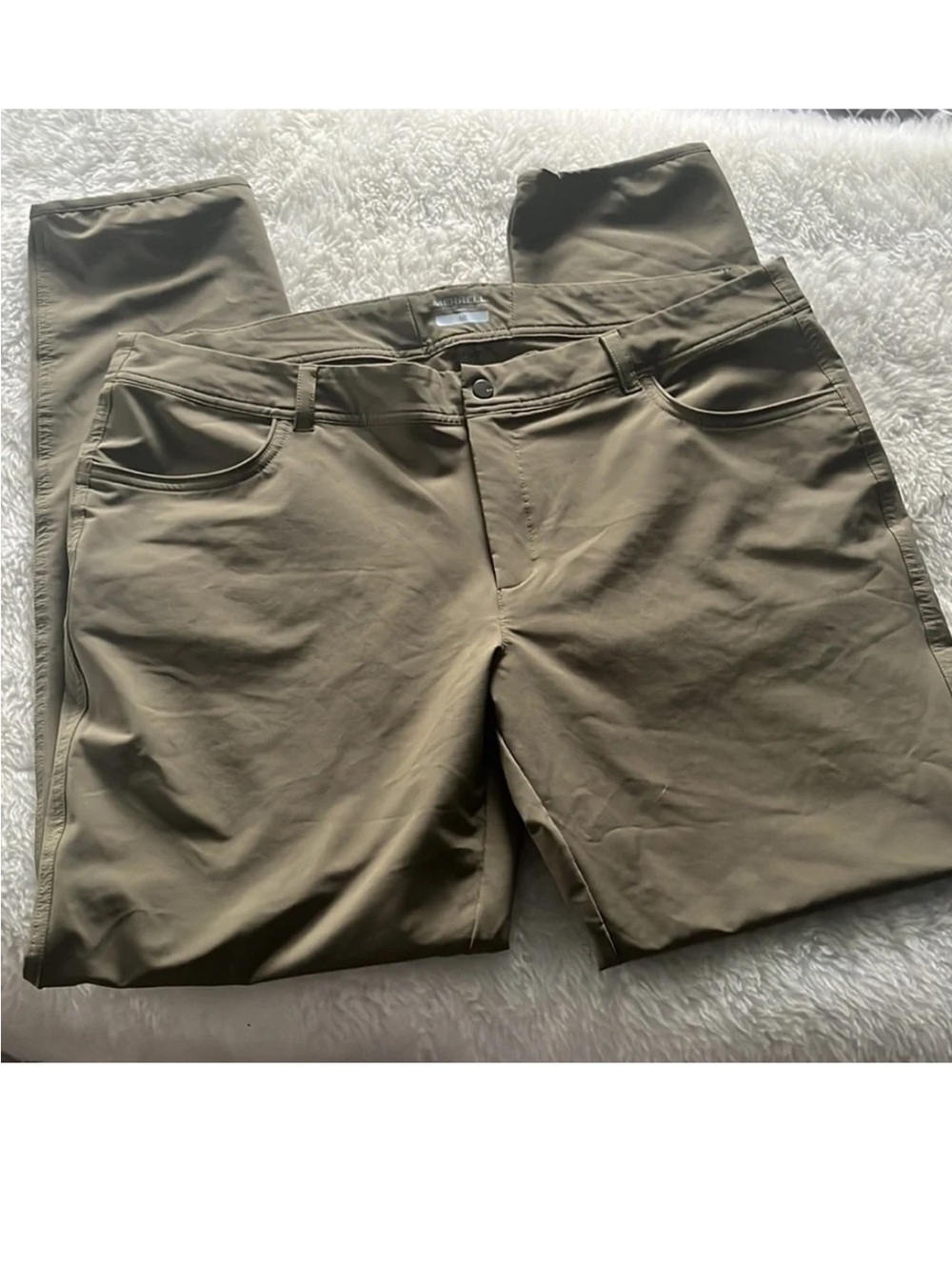 Merrell olive green hiking pants size 16